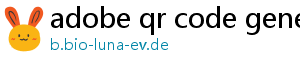 adobe qr code generator