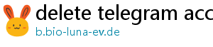 delete telegram account