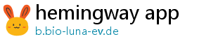 hemingway app